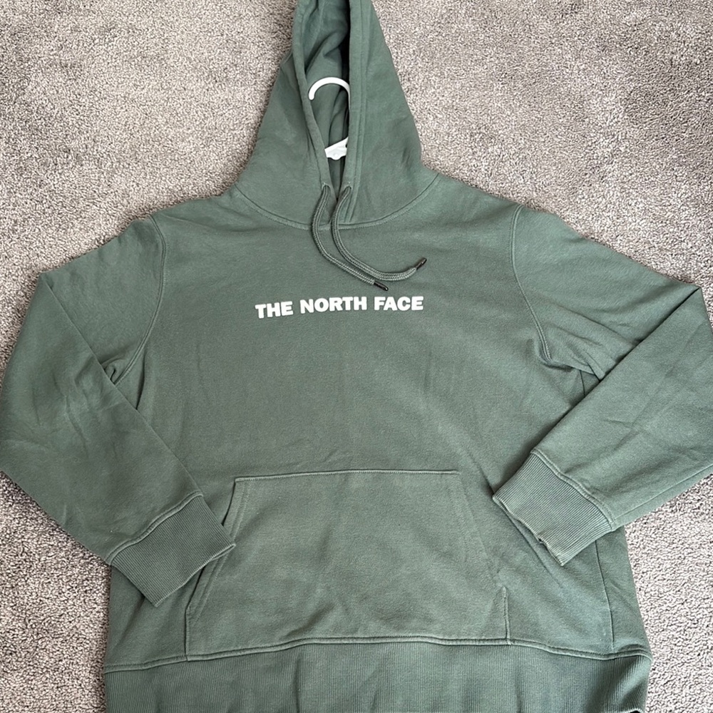 The North Face Green Sweatshirt Hoodie Relaxed Fit